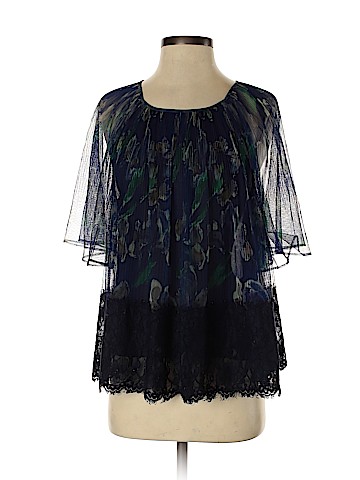 Marchesa Voyage Short Sleeve Blouse (view 1)