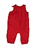 Baby Gap 100% Cotton Red Overalls Size 3-6 mo - photo 2