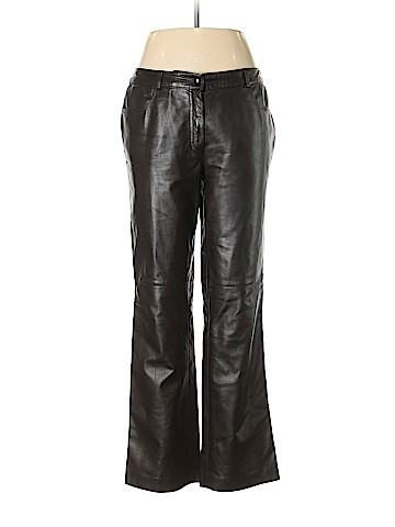Escada Faux Leather Pants (view 1)