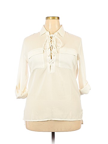 Style House 3/4 Sleeve Blouse (view 1)