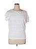 Lauren by Ralph Lauren 100% Cotton White Short Sleeve Top Size XL - photo 1