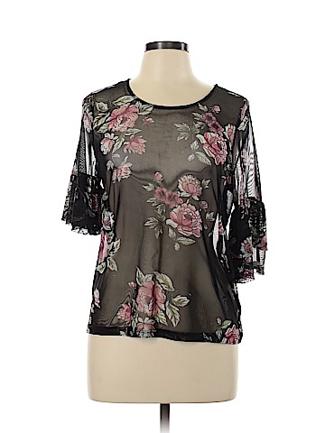 Almost Famous Short Sleeve Blouse (view 1)