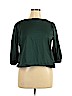 Uniqlo 100% Cotton Green 3/4 Sleeve Top Size XL - photo 1