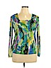 Erin London 100% Polyester Green Long Sleeve Top Size XL - photo 1