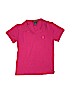 Ralph by Ralph Lauren 100% Cotton Solid Pink Short Sleeve Polo Size M (kids) - photo 1