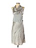 Catherine Malandrino Silver Casual Dress Size 4 - photo 1