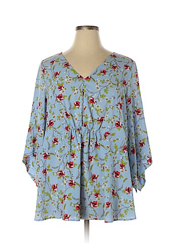 Lane Bryant Long Sleeve Blouse (view 1)