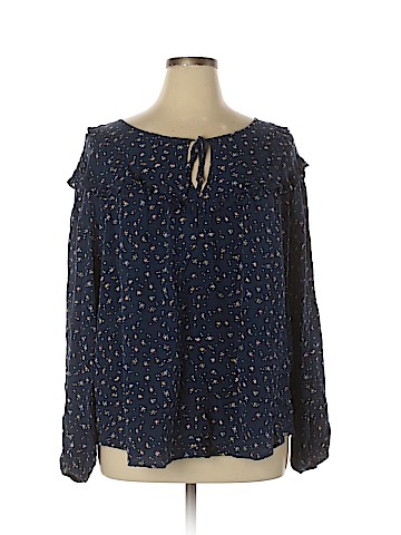 a.n.a. A New Approach Long Sleeve Top (view 1)