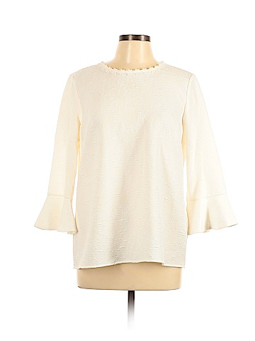 Karl Lagerfeld Paris 3/4 Sleeve Top (view 1)