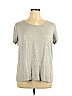 Isaac Mizrahi LIVE! Gray Short Sleeve Top Size 1X - photo 1