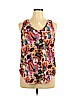 Merona 100% Polyester Pink Sleeveless Blouse Size XL - photo 1