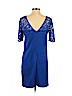 Belle Badgley Mischka Blue Casual Dress Size 2 - photo 2