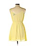 Forever 21 100% Polyester Yellow Casual Dress Size L - photo 2