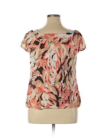 DressBarn Short Sleeve Blouse (view 2)