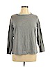 Coldwater Creek Gray Long Sleeve Top Size 1X - photo 1