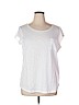 Lands' End White Short Sleeve T-Shirt Size XL - photo 1