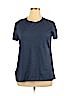 Eddie Bauer 100% Cotton Blue Short Sleeve T-Shirt Size XL - photo 1