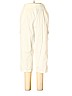 Woman Within 100% Cotton White Cargo Pants Size 16 - photo 1