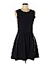 Aqua Black Casual Dress Size M - photo 1