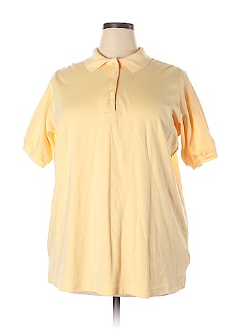 Woman Within Short Sleeve Polo (view 1)
