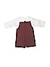 Jack & Teddy 100% Cotton Burgundy Short Sleeve Outfit 9-12 MO / 12 MO - photo 2