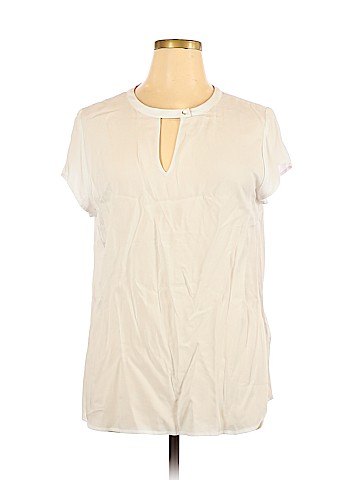 Banana Republic Factory Store Short Sleeve Blouse (view 1)