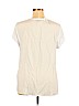 Banana Republic Factory Store 100% Rayon White Short Sleeve Blouse Size XL - photo 2