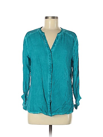 Ecru Long Sleeve Blouse (view 1)