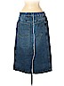 Dries Van Noten 100% Cotton Blue Denim Skirt Size EU 42 / US 12 - photo 2