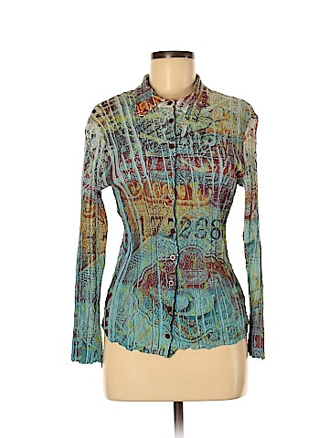 Kisca By Komarov Long Sleeve Button-Down Shirt (view 1)