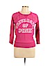Victoria's Secret Pink 100% Cotton Pink Pullover Sweater Size L - photo 1