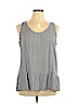 Gap Outlet 100% Rayon Blue Sleeveless Blouse Size XL - photo 1