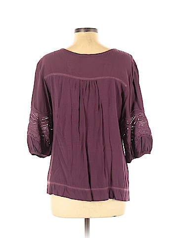 Solitaire 3/4 Sleeve Blouse (view 2)