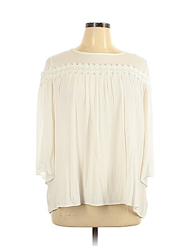 Old Navy 3/4 Sleeve Blouse (view 1)