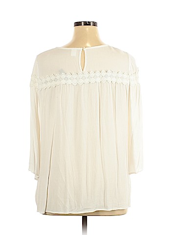 Old Navy 3/4 Sleeve Blouse (view 2)