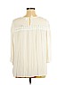 Old Navy 100% Rayon White 3/4 Sleeve Blouse Size XL - photo 2