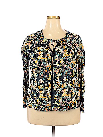 Caslon Long Sleeve Top (view 1)