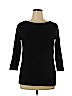 H&M Black 3/4 Sleeve T-Shirt Size XL - photo 1