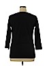 H&M Black 3/4 Sleeve T-Shirt Size XL - photo 2