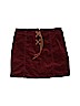 Celebrity Pink girls Burgundy Denim Skirt Size 14 - photo 1