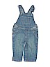 The Children's Place 100% Cotton Solid Blue Overalls Size 6-9 mo - photo 1