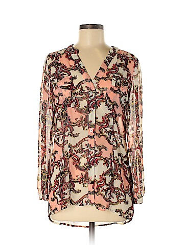 Candie's Long Sleeve Blouse (view 1)