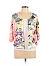 H&M 100% Rayon White Cardigan Size L - photo 1