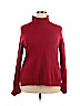 Halogen 100% Cashmere Red Cashmere Pullover Sweater Size 2X - photo 1