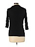 H&M 100% Viscose Black 3/4 Sleeve Top Size L - photo 2
