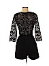 ERIN Erin Fetherston Black Romper Size 6 - photo 2