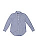 Ralph Lauren 100% Cotton Blue Long Sleeve Button-Down Shirt Size 6 - photo 1