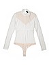 BCBGMAXAZRIA White Bodysuit Size S - photo 1