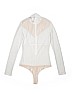 BCBGMAXAZRIA White Bodysuit Size S - photo 2