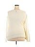 Eileen Fisher Ivory Wool Pullover Sweater Size 2X - photo 2